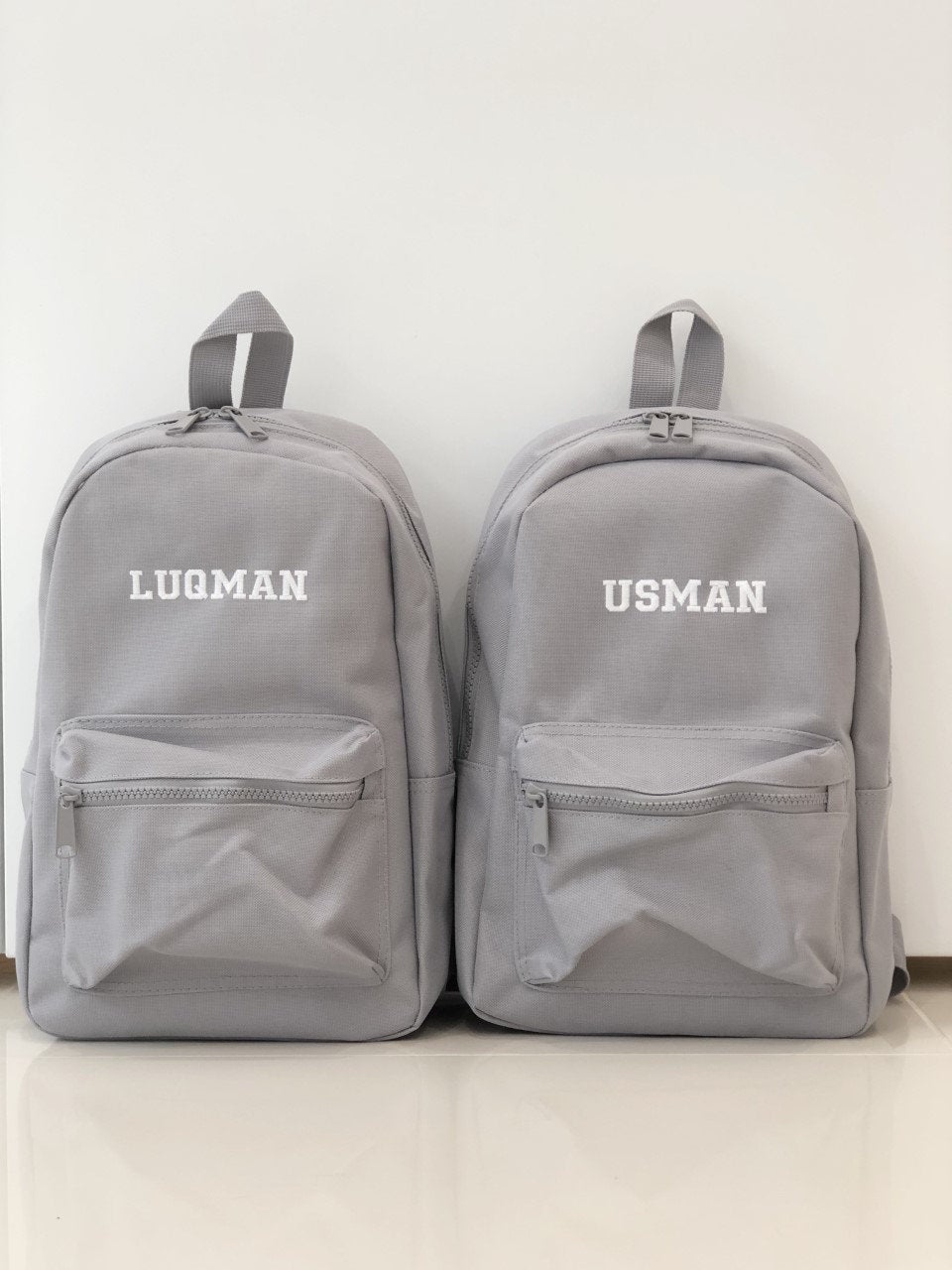 2-ITEMS Personalised Mini Backpack Bag & Blanket Bundle Gift Set