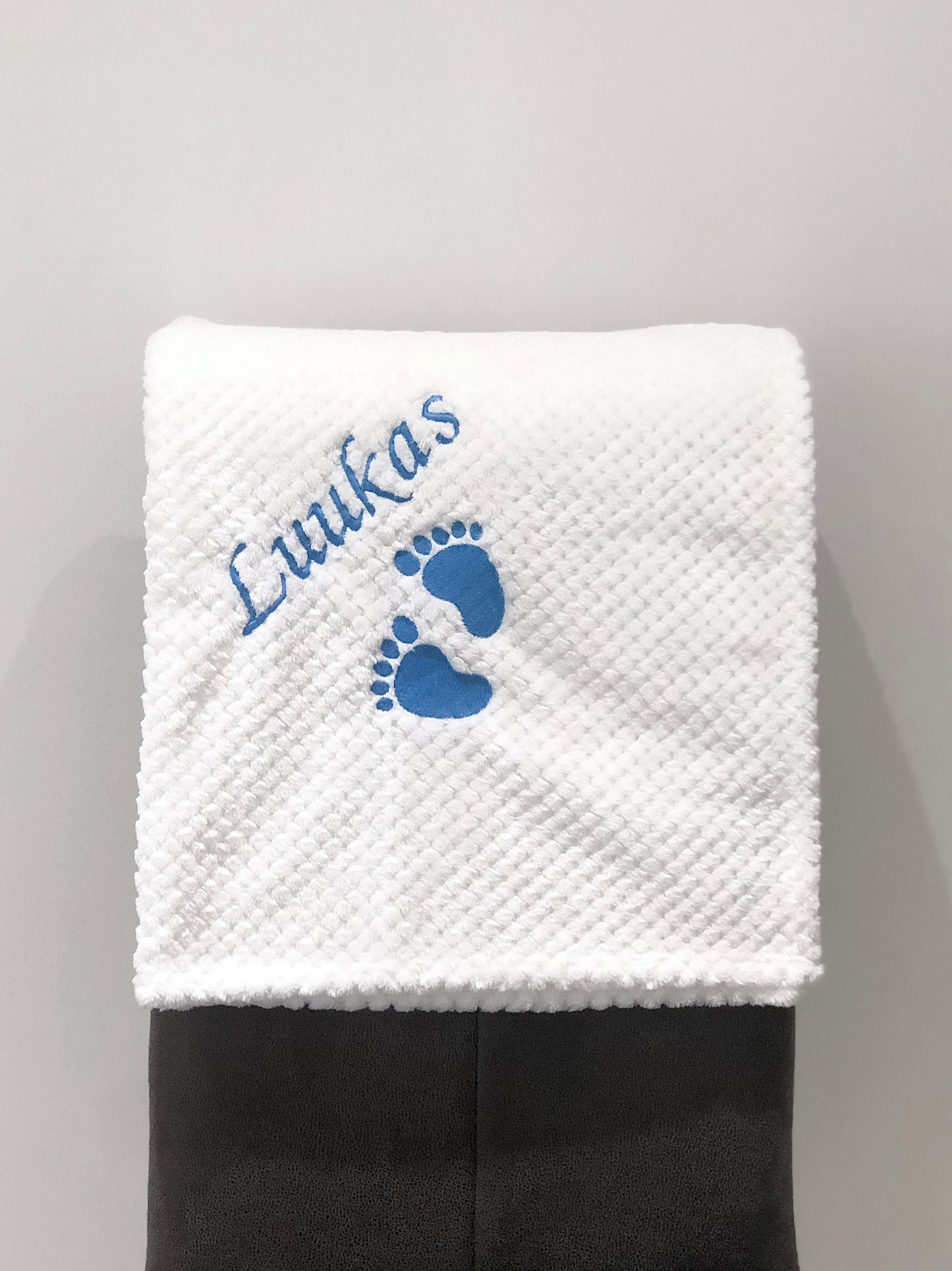 2-ITEMS Personalised Blanket & Bodysuit Bundle Gift Set