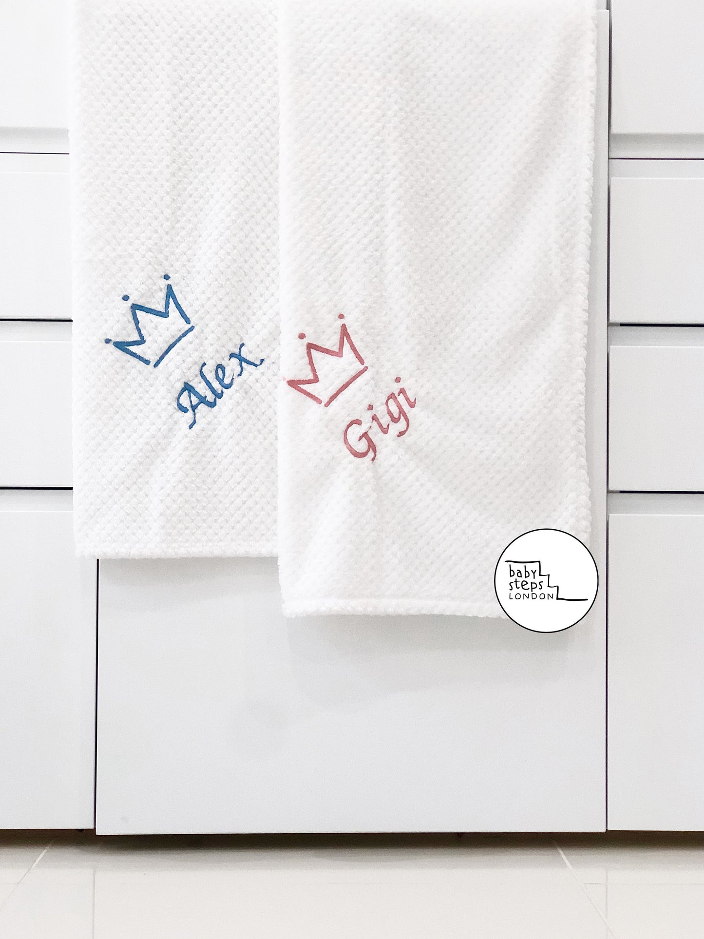 2-ITEMS Personalised Blanket & Bodysuit Bundle Gift Set