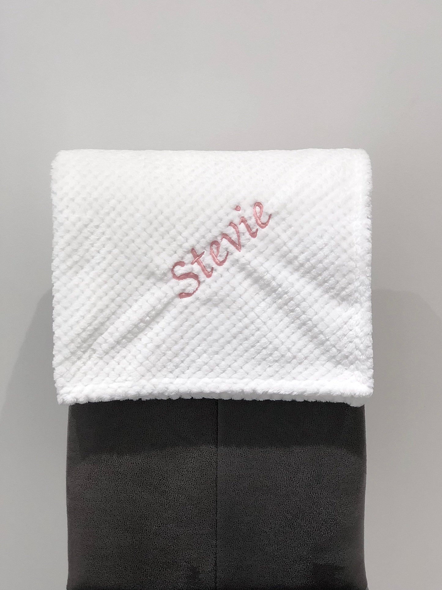 2-ITEMS Personalised Double Blankets Bundle Gift Set
