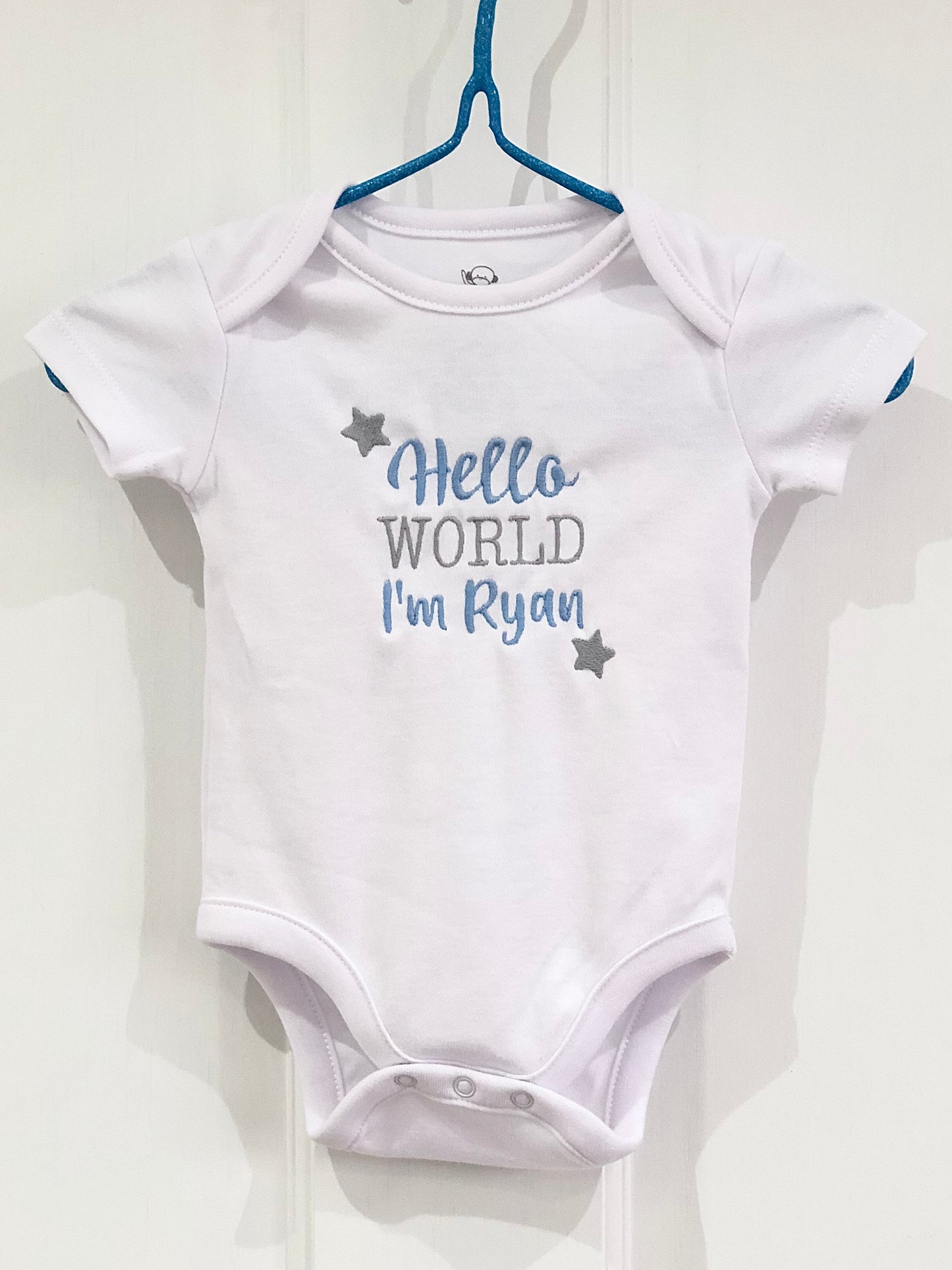 Embroidered Baby Clothes