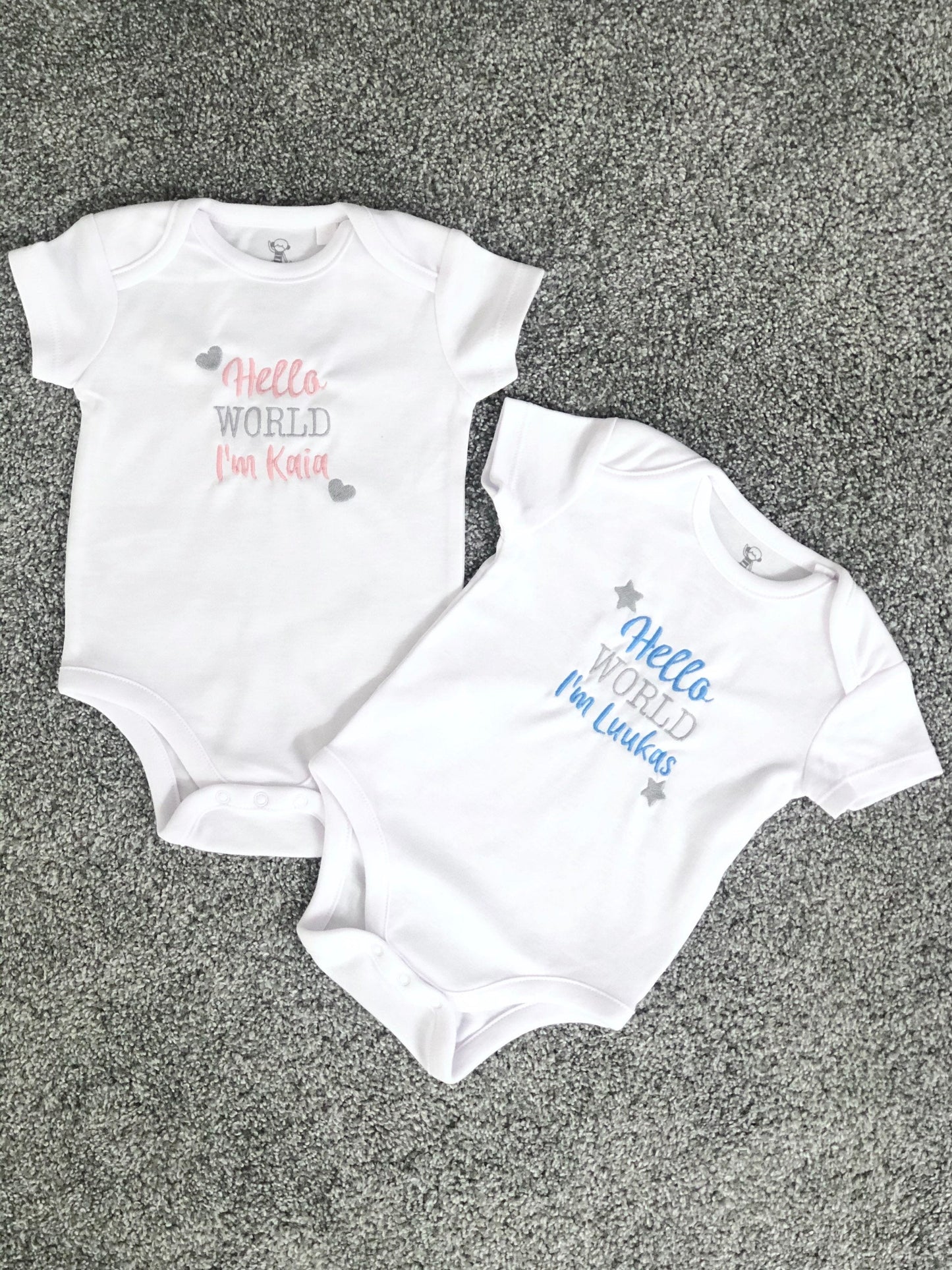 Embroidered Baby Clothes