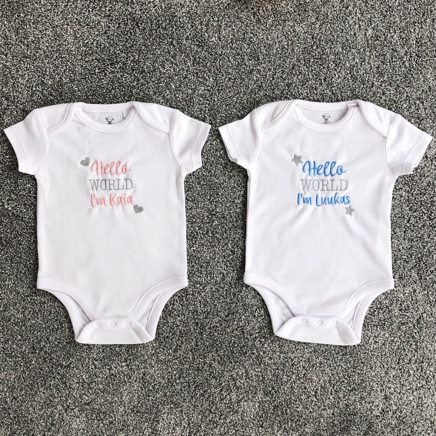 Embroidered Baby Clothes