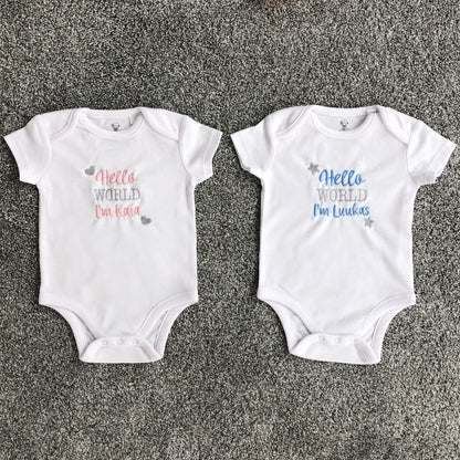 Embroidered Baby Clothes