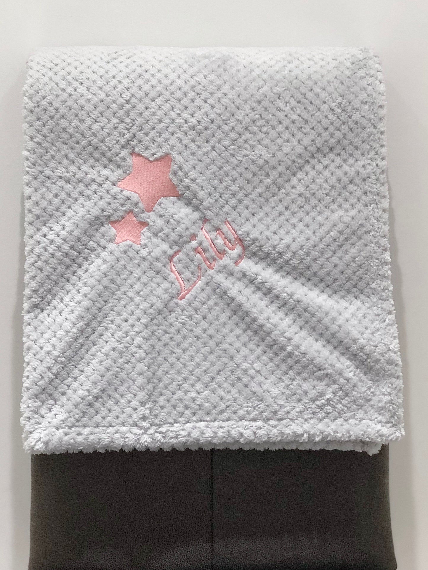 2-ITEMS Personalised Double Blankets Bundle Gift Set