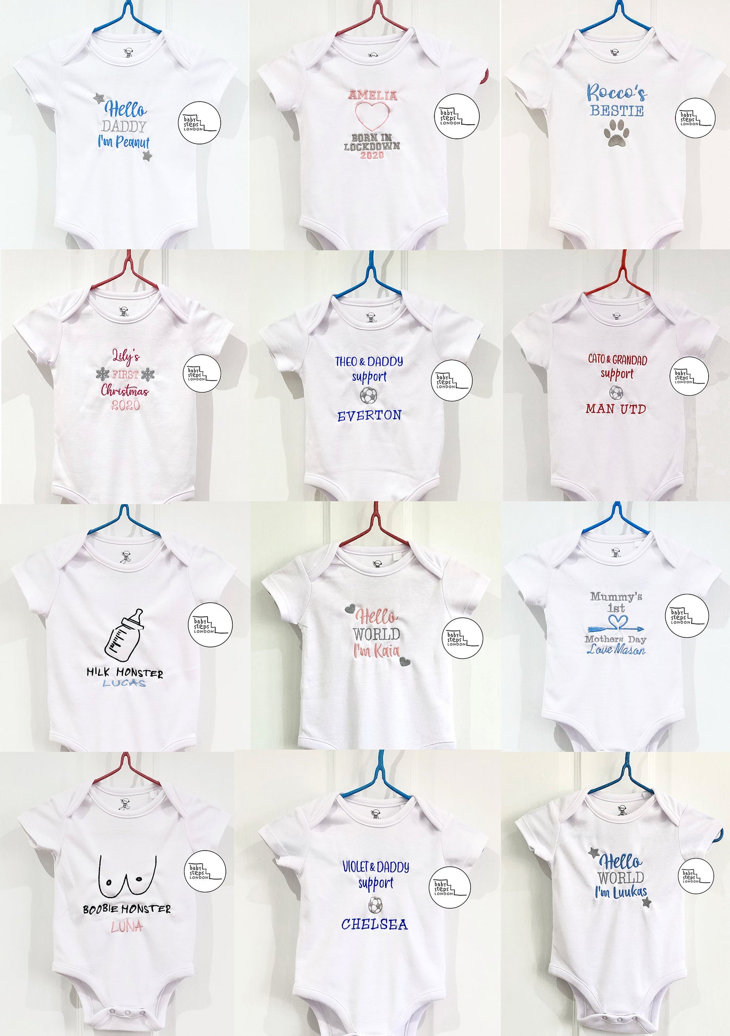 Embroidered Bodysuit Baby