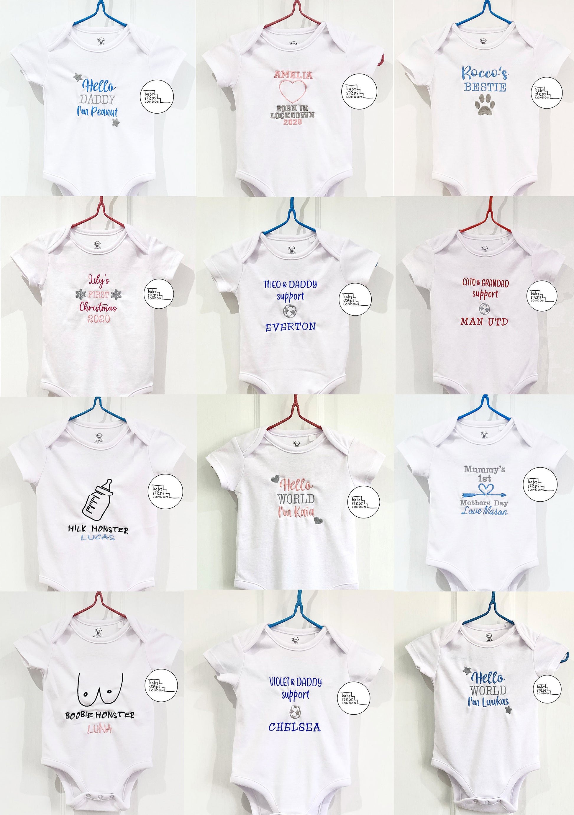 Embroidered Bodysuit Baby